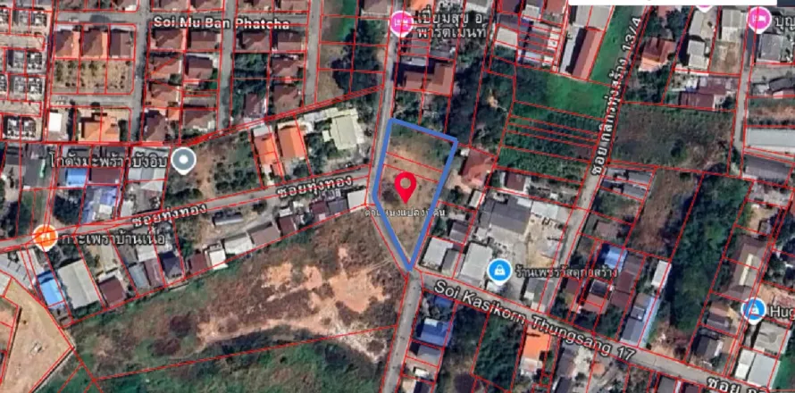 Terrain à Khon Kaen, Thaïlande 1600 m2 № 146057