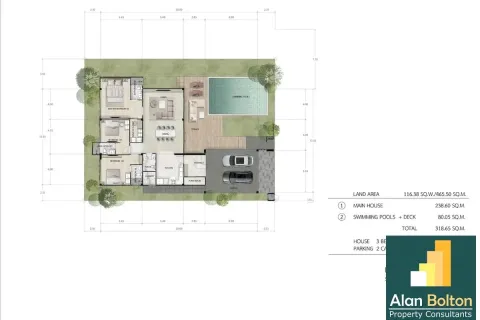 Casa de 3 dormitorios en Pattaya, Tailandia № 210942 - foto 4