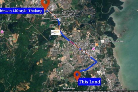 Земельный участок в Пхукете, Таиланд 9790м2  № 149787 - фото 5