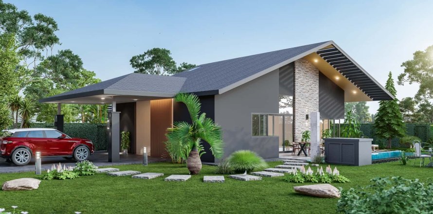 Вилла в Хуа Хине, Таиланд с 2 спальнями  № 166460