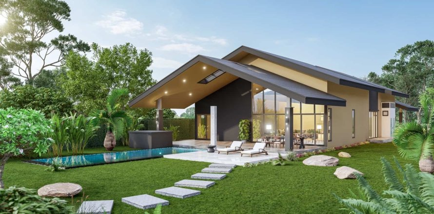 Villa à Hua Hin, Thaïlande 3 chambres № 166459