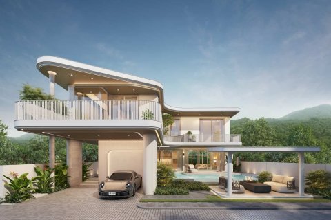 Villa in Rawai, Thailand 4 Schlafzimmer № 166419 - Foto 16