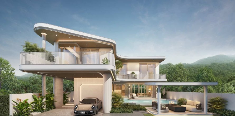 Villa à Rawai, Thaïlande 4 chambres № 166418