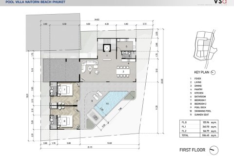 Villa in Phuket, Thailand 4 bedrooms № 166417 - photo 8