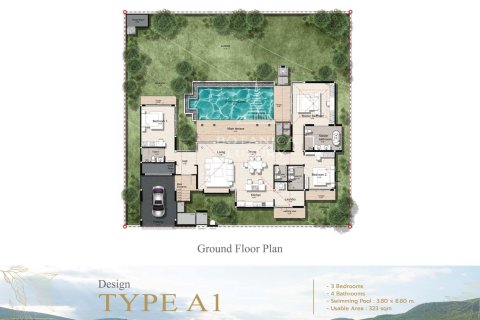 Villa in Bang Tao, Thailand 3 bedrooms № 166416 - photo 24