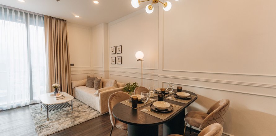 Дуплекс в Ян Наве, Бангкок, Таиланд с 2 спальнями  № 145602