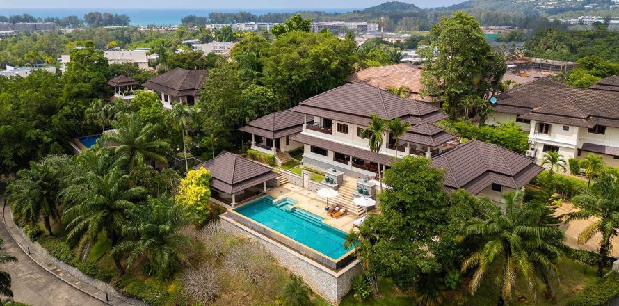 Вилла в Пхукете, Таиланд с 6 спальнями  № 156544