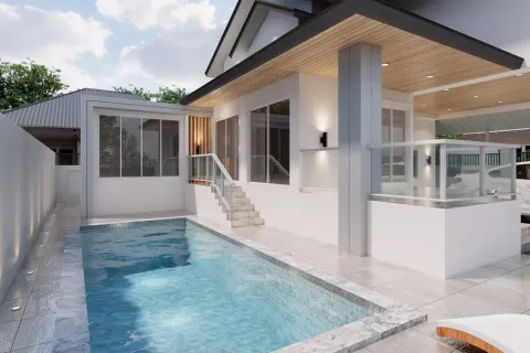 Casa de 4 dormitorios en Pattaya, Tailandia № 211825 - foto 19