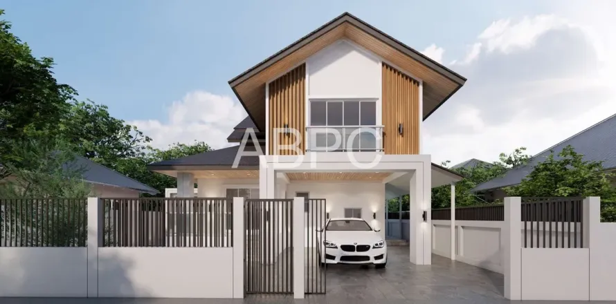 Casa de 4 dormitorios en Pattaya, Tailandia № 211825