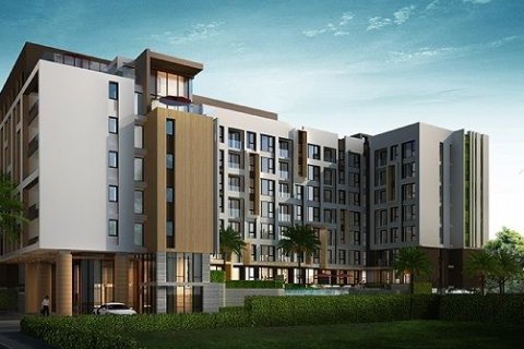 Studio dans le Condo à Nonthaburi, Thaïlande № 154910 - photo 1