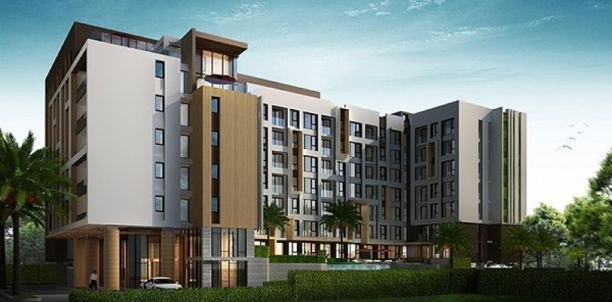 Studio dans le Condo à Nonthaburi, Thaïlande № 154910