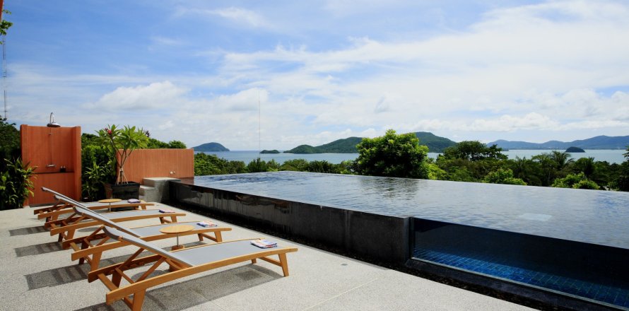 Вилла в Пхукете, Таиланд с 4 спальнями  № 163163