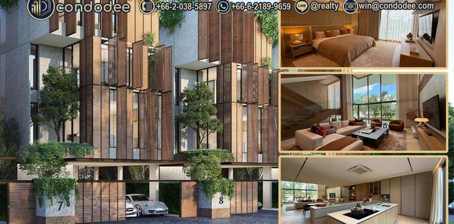 Townhouse in Bangkok, Thailand 4 bedrooms № 201288