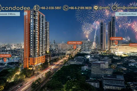 Condo à Khlong San, Bangkok, Thaïlande, 1 chambre № 201294 - photo 9