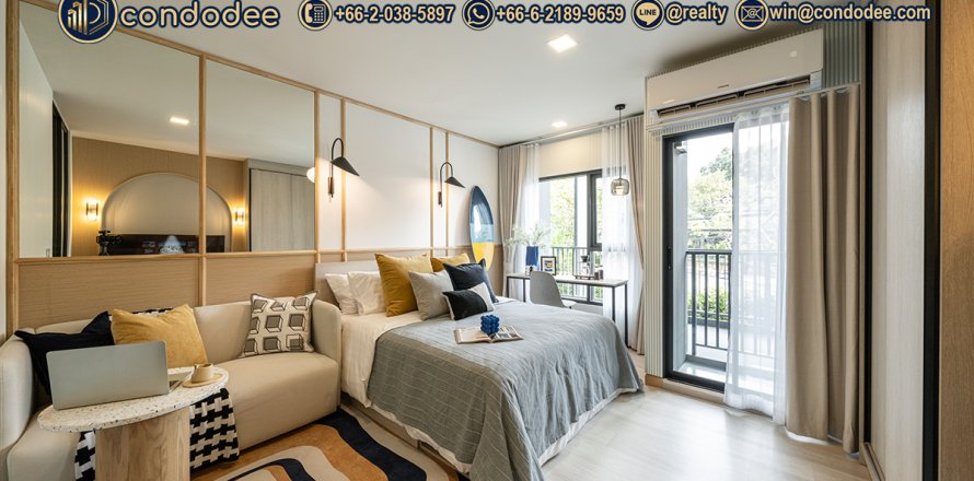 Condo à Khlong San, Bangkok, Thaïlande, 1 chambre № 201294