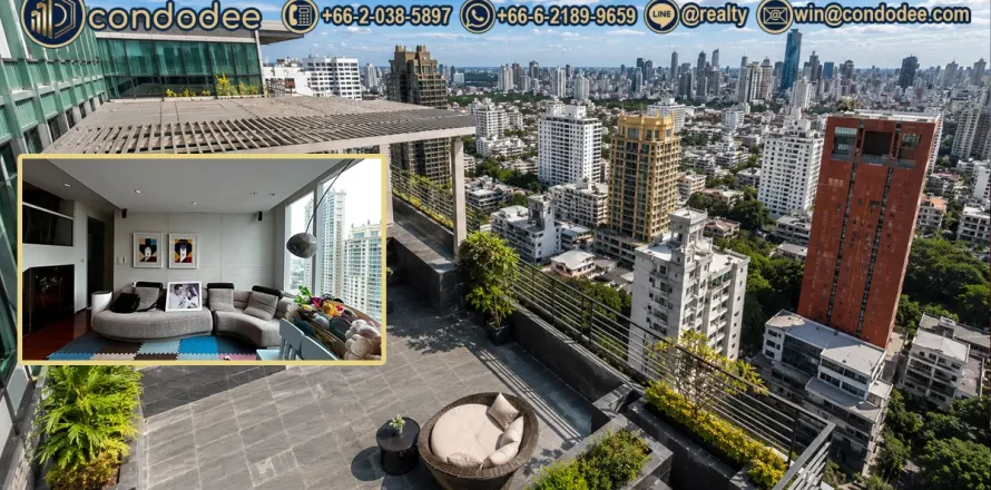 Condo in Watthana, Bangkok, Thailand, 4 bedrooms  № 201292