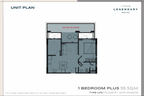 Квартира в Пхукете, Таиланд с 2 спальнями  № 141385 - фото 1