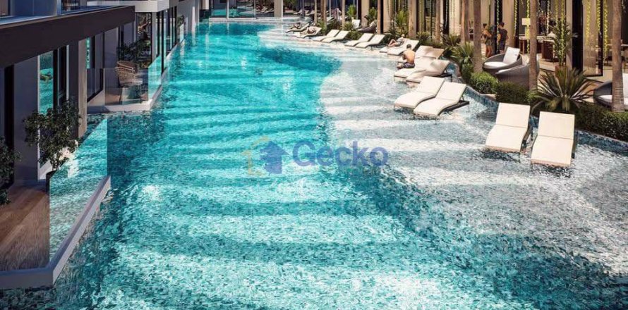 Condo à Pattaya, Thaïlande, 2 chambres  № 196358