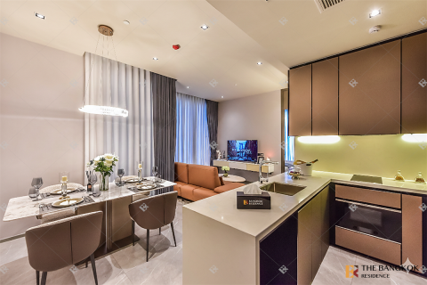 Condo à Bangkok, Thaïlande, 1 chambre № 187250
