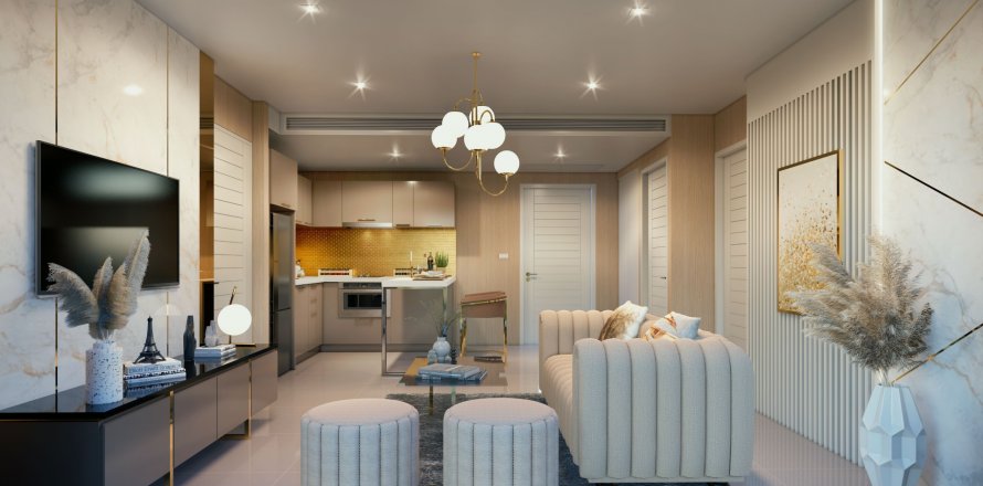 Condo à Kathu, Thaïlande, 2 chambres  № 145719