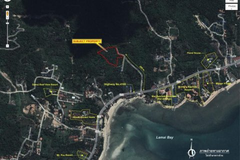 Terrain à Ko Samui, Thaïlande 9996 m2 № 152125 - photo 5