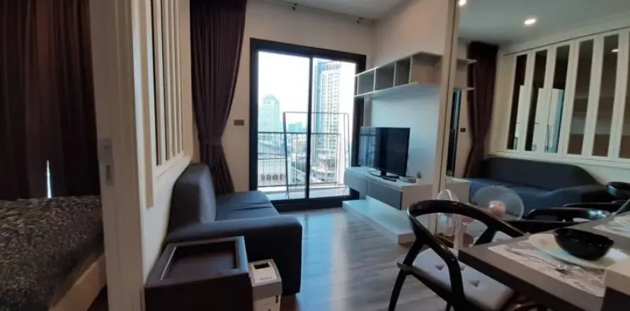 Studio in the Condo in Khlong Toei, Bangkok, Thailand  № 156199