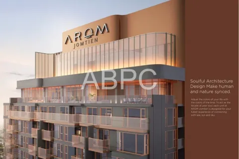 Condominio de 1 dormitorio en Jomtien Beach, Pattaya, Tailandia № 211587 - foto 10