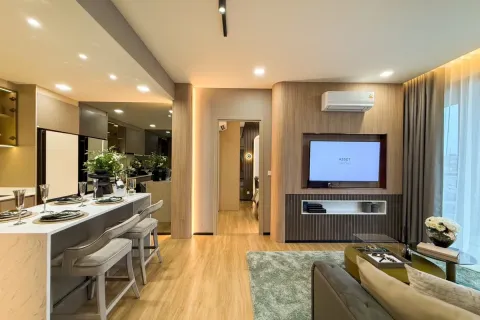Condominio de 2 dormitorios en Jomtien Beach, Pattaya, Tailandia № 211586 - foto 19