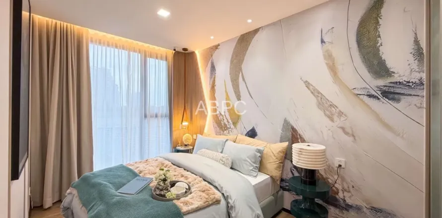 Condominio de 2 dormitorios en Jomtien Beach, Pattaya, Tailandia № 211586