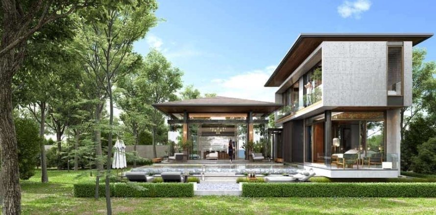 Вилла в Банг Тао, Таиланд с 4 спальнями  № 166448