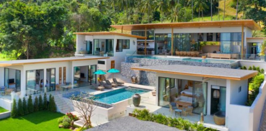 Villa sur Chaweng Beach, Ko Samui, Thaïlande 6 chambres № 194350