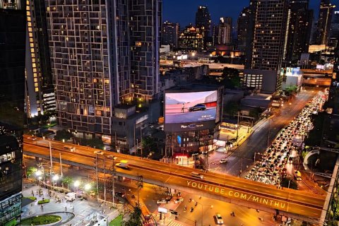 Studio dans le Condo à Huai Khwang, Bangkok, Thaïlande  № 139113 - photo 14