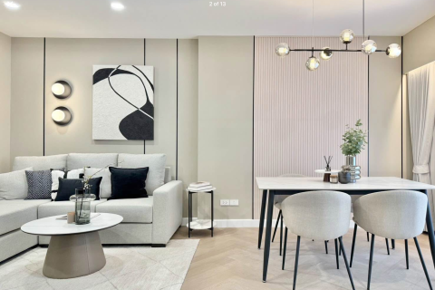 Condo à Bang Phlat, Bangkok, Thaïlande, 2 chambres  № 149843 - photo 2