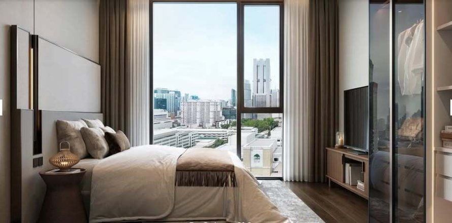 Condo in Bang Rak, Bangkok, Thailand, 2 bedrooms  № 149846