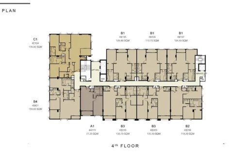 Condo in Bangkok, Thailand, 2 bedrooms  № 156319 - photo 5