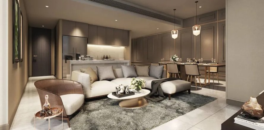 Condo in Bangkok, Thailand, 2 bedrooms  № 156319