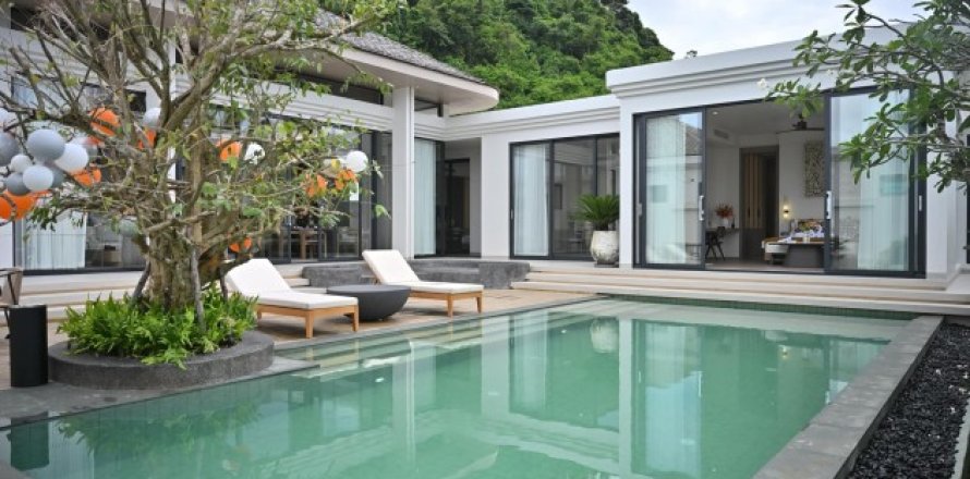 วิลล่าในหาดกะตะ, ประเทศไทย 4 ห้องนอน № 191124