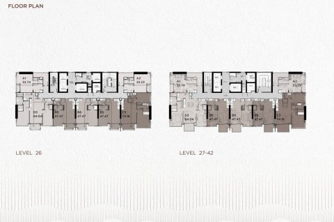 Penthouse à Pattaya, Thaïlande 3 chambres № 166736 - photo 20