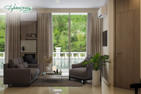 Condo à Pattaya, Thaïlande, 2 chambres  № 165195 - photo 4