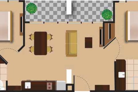 Condo à Pattaya, Thaïlande, 2 chambres  № 165195 - photo 12