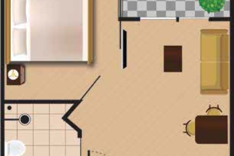 Condo in Pattaya, Thailand, 1 bedroom  № 165196 - photo 12