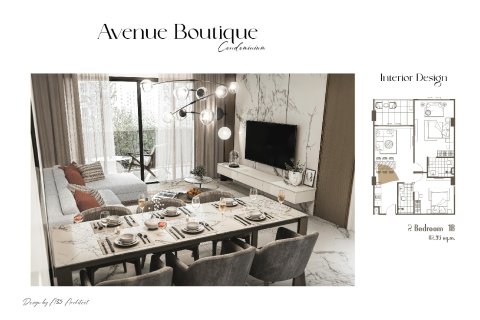 Кондоминиум с 2 спальнями в Паттайе, Таиланд № 170202 - фото 4