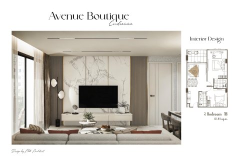 Кондоминиум с 2 спальнями в Паттайе, Таиланд № 170202 - фото 7