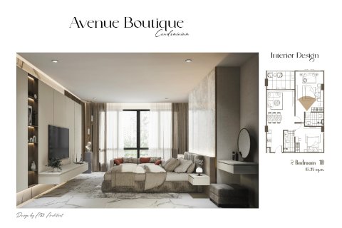 Кондоминиум с 2 спальнями в Паттайе, Таиланд № 170202 - фото 5