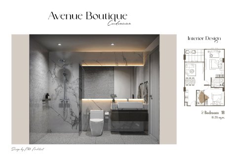 Кондоминиум с 2 спальнями в Паттайе, Таиланд № 170202 - фото 2