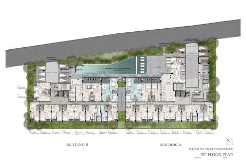 Кондоминиум с 2 спальнями в Паттайе, Таиланд № 170202 - фото 16