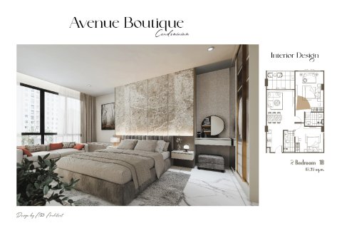 Кондоминиум с 2 спальнями в Паттайе, Таиланд № 170202 - фото 8