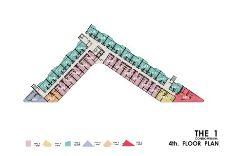 Пентхаус в Раваи, Таиланд с 1 спальней  № 166804 - фото 8