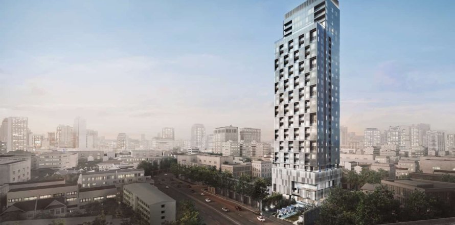 Condo à Bangkok, Thaïlande, 1 chambre № 166798