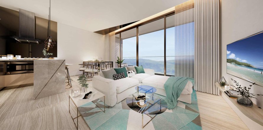 Condo à Rawai, Thaïlande, 1 chambre  № 166802